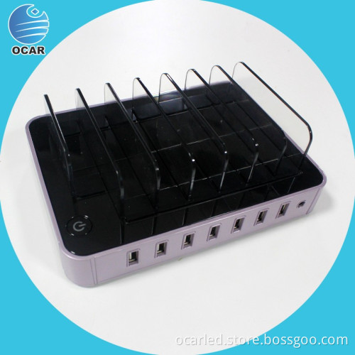 Lechance China supplier power bank charger white USB charging station
